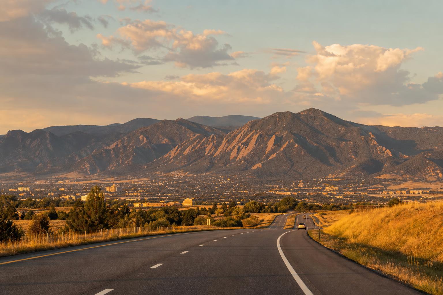 Drive from Boulder to Legacy Automotive in Boulder