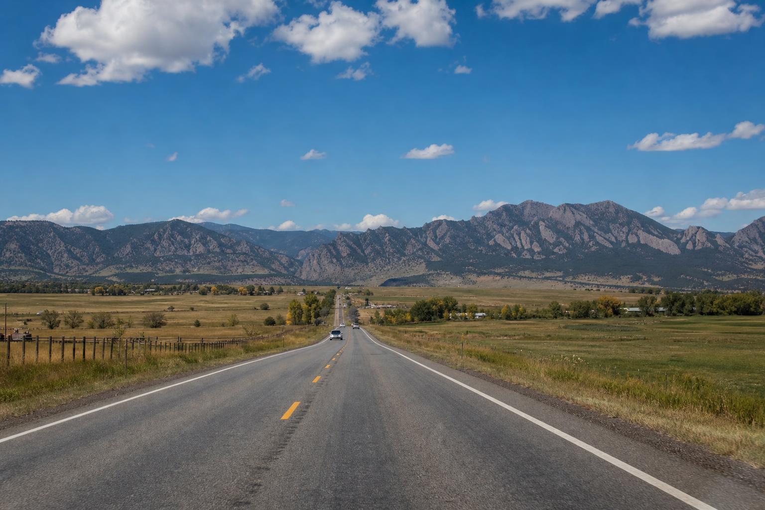 Drive from Erie to Legacy Automotive in Boulder