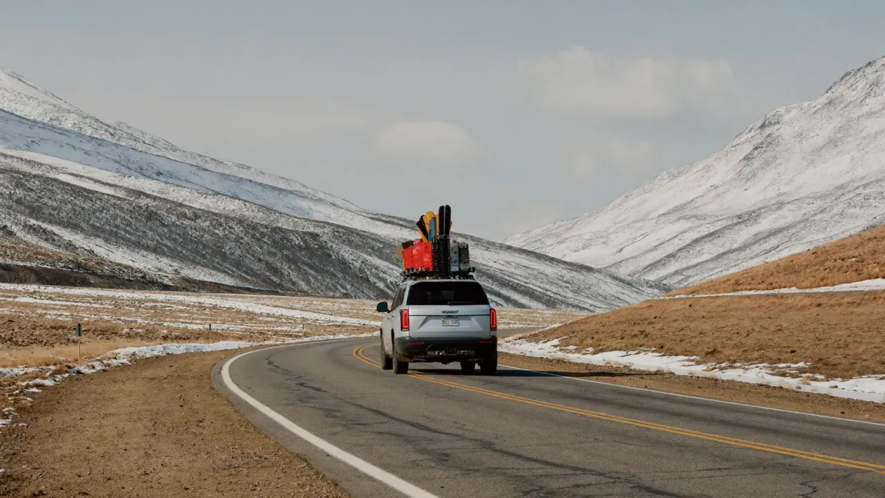 Ski Season, No Snow, Time to Hit the Road Instead