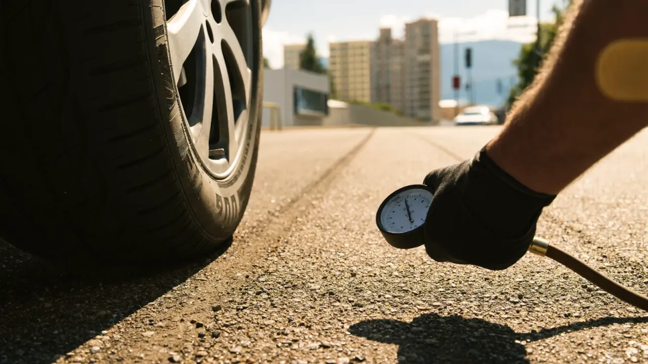 Summer Tire Health, Pressure, Heat, and Tread